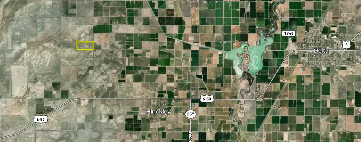 Map / location with property boundaries highlighted