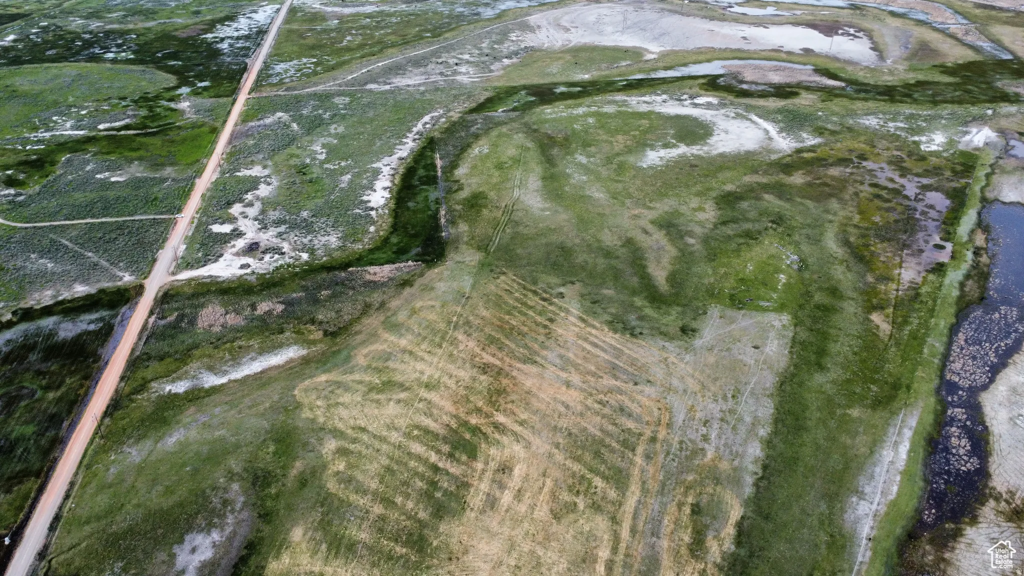 Aerial view of property's location