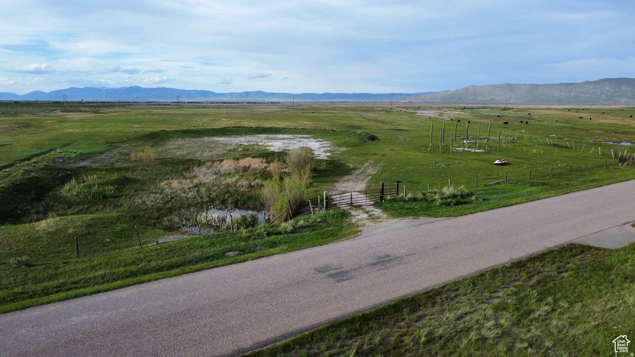 Mountain view featuring rural landscape and agricultural land