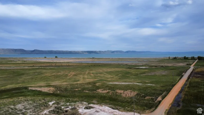 Water view with a mountainous background