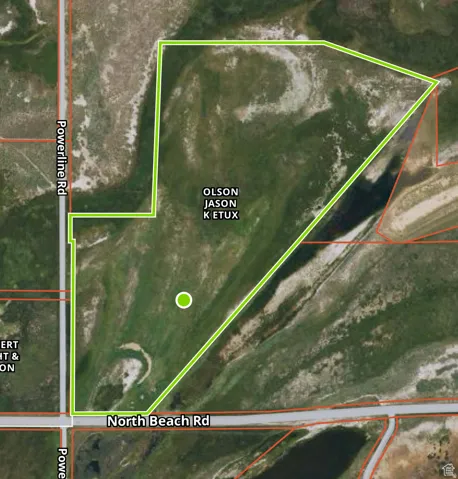 Map of property location with property boundaries highlighted