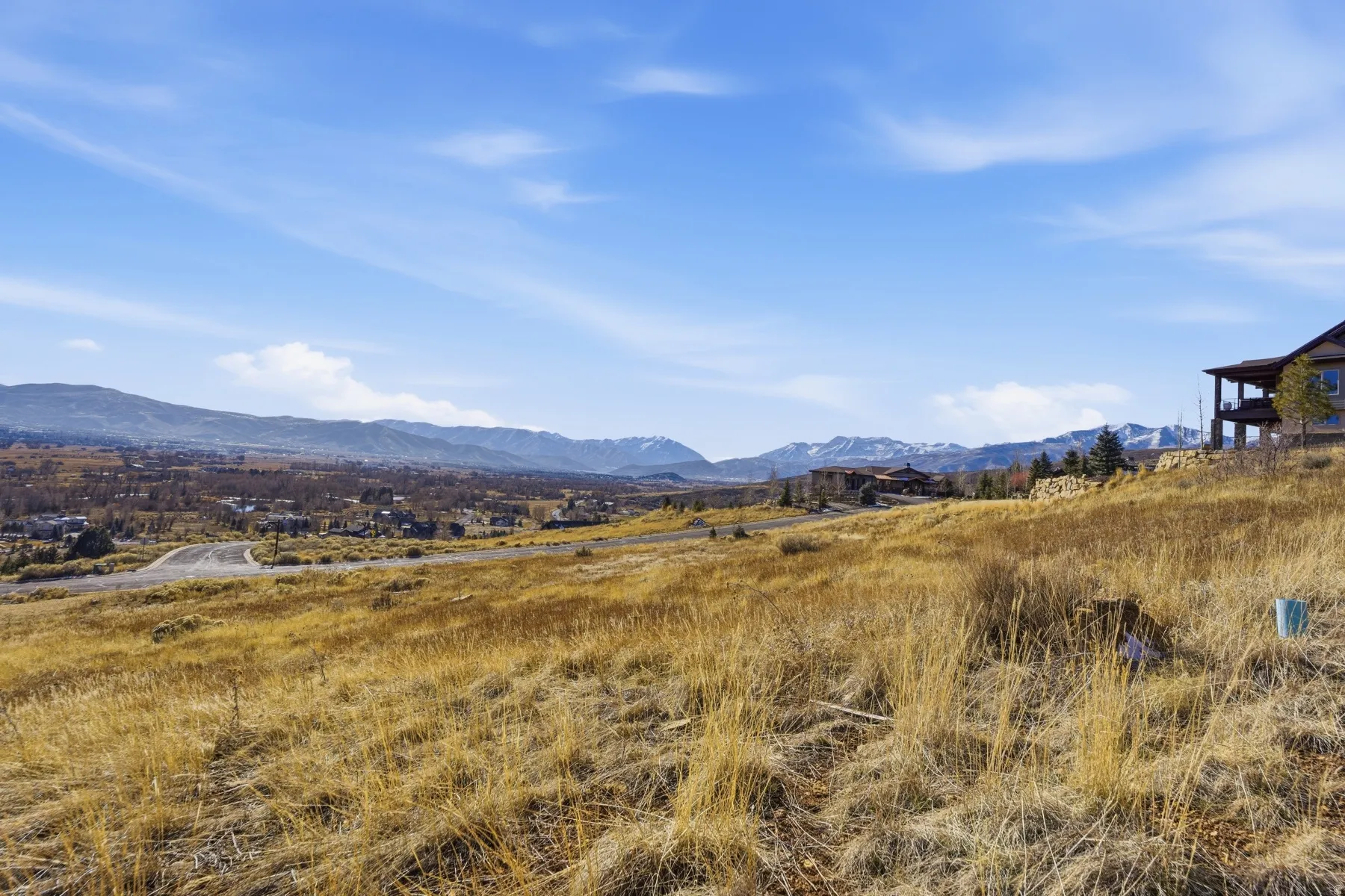 View of mountain backdrop