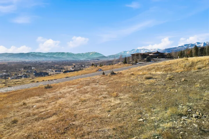 View of mountain background