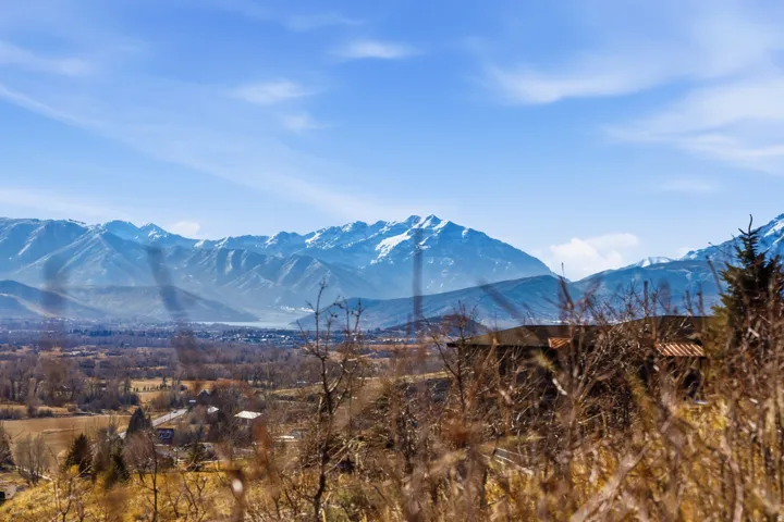 View of mountain backdrop