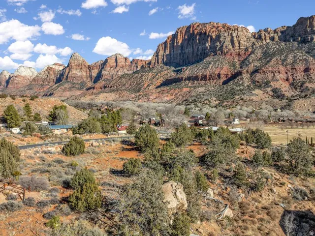 View of mountain backdrop