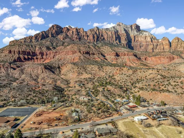 Mountain view featuring rural landscape