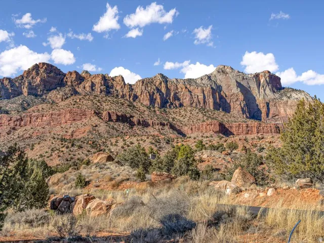 View of mountain backdrop