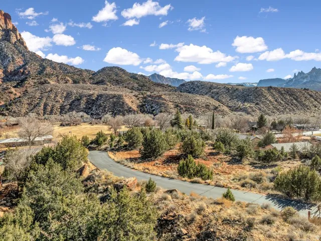 View of mountain backdrop