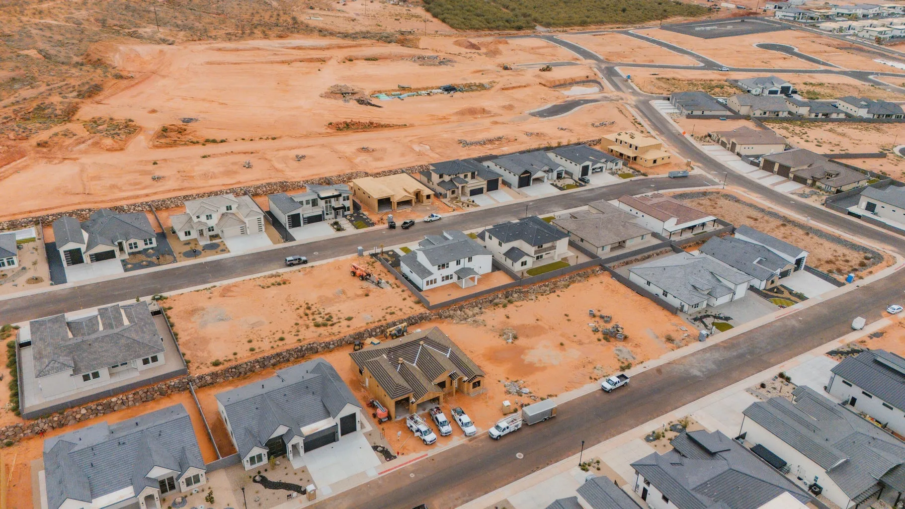 View of property location with nearby suburban area