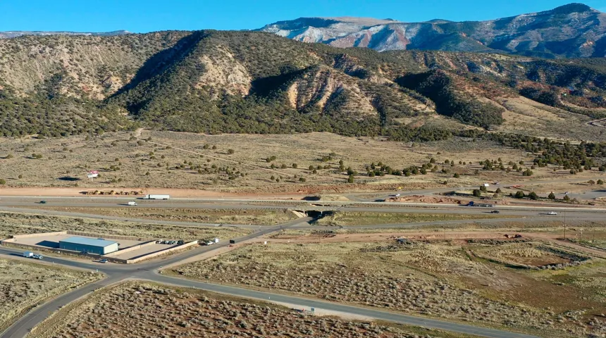 View of mountain background