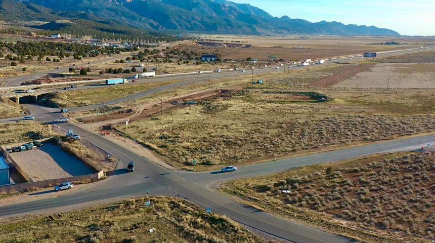 View of rural area featuring a mountain backdrop