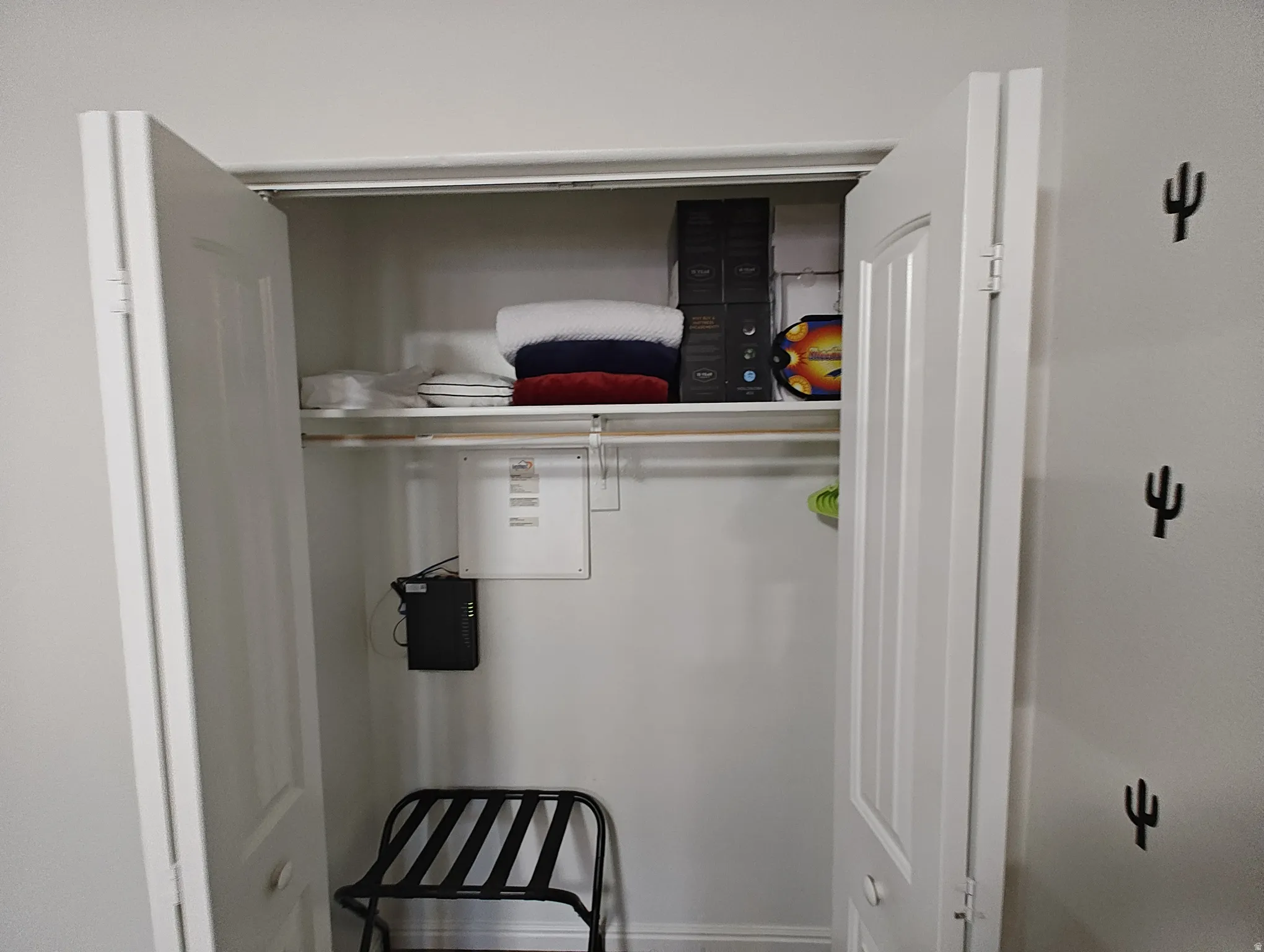 View of closet