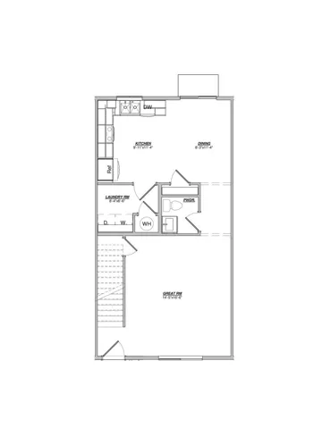 View of home floor plan