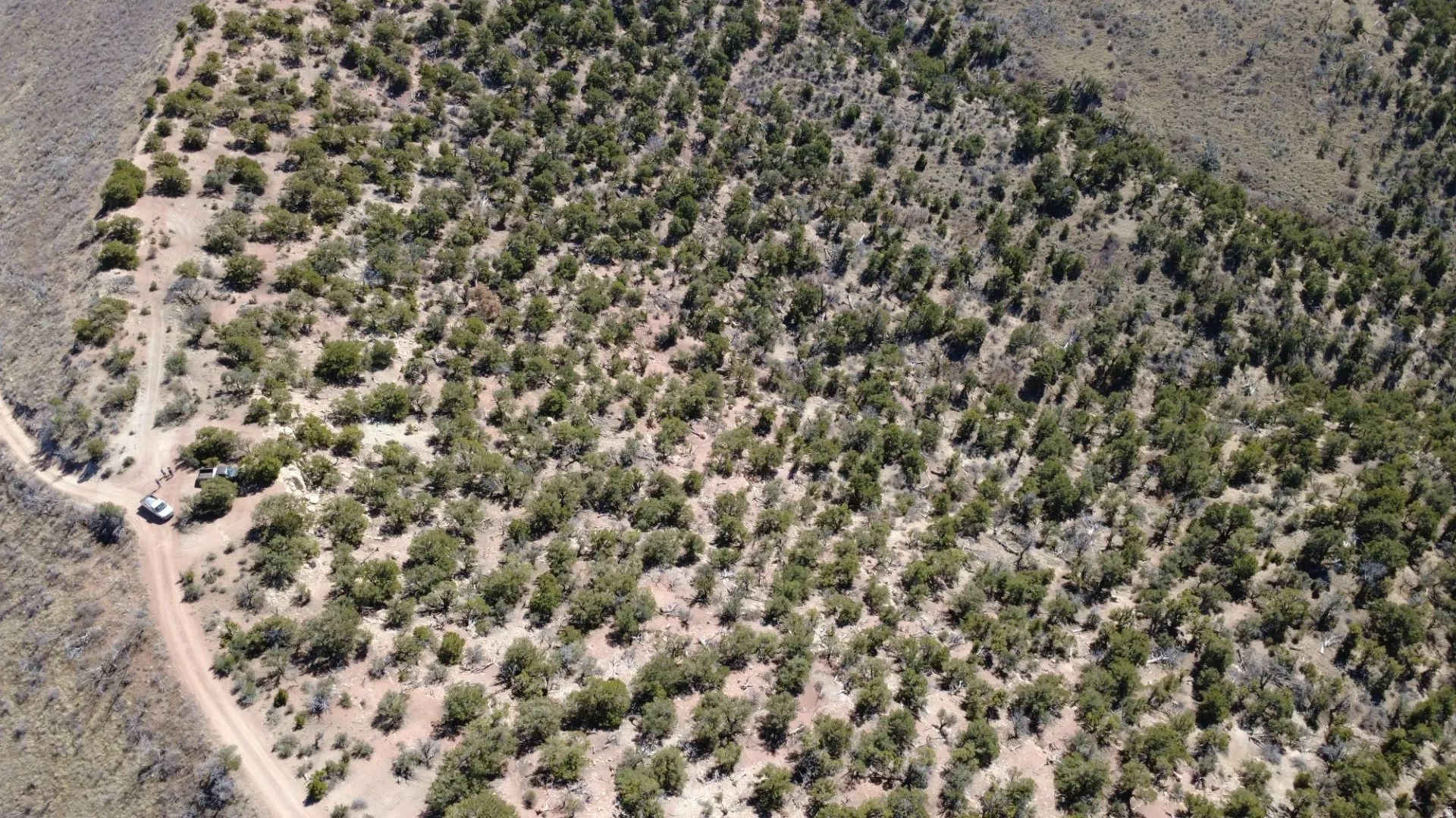View of rural area with a desert landscape