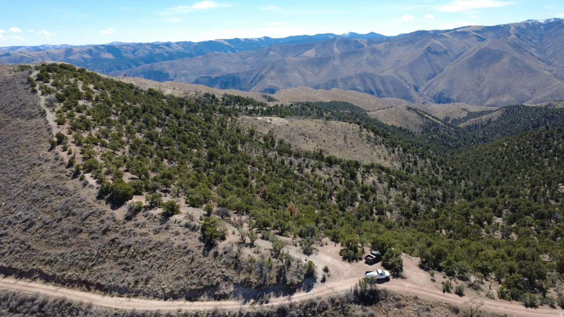 View of mountain background