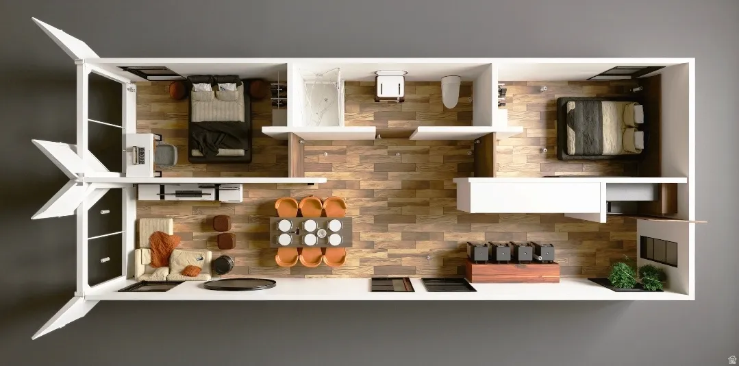 View of floor plan / room layout