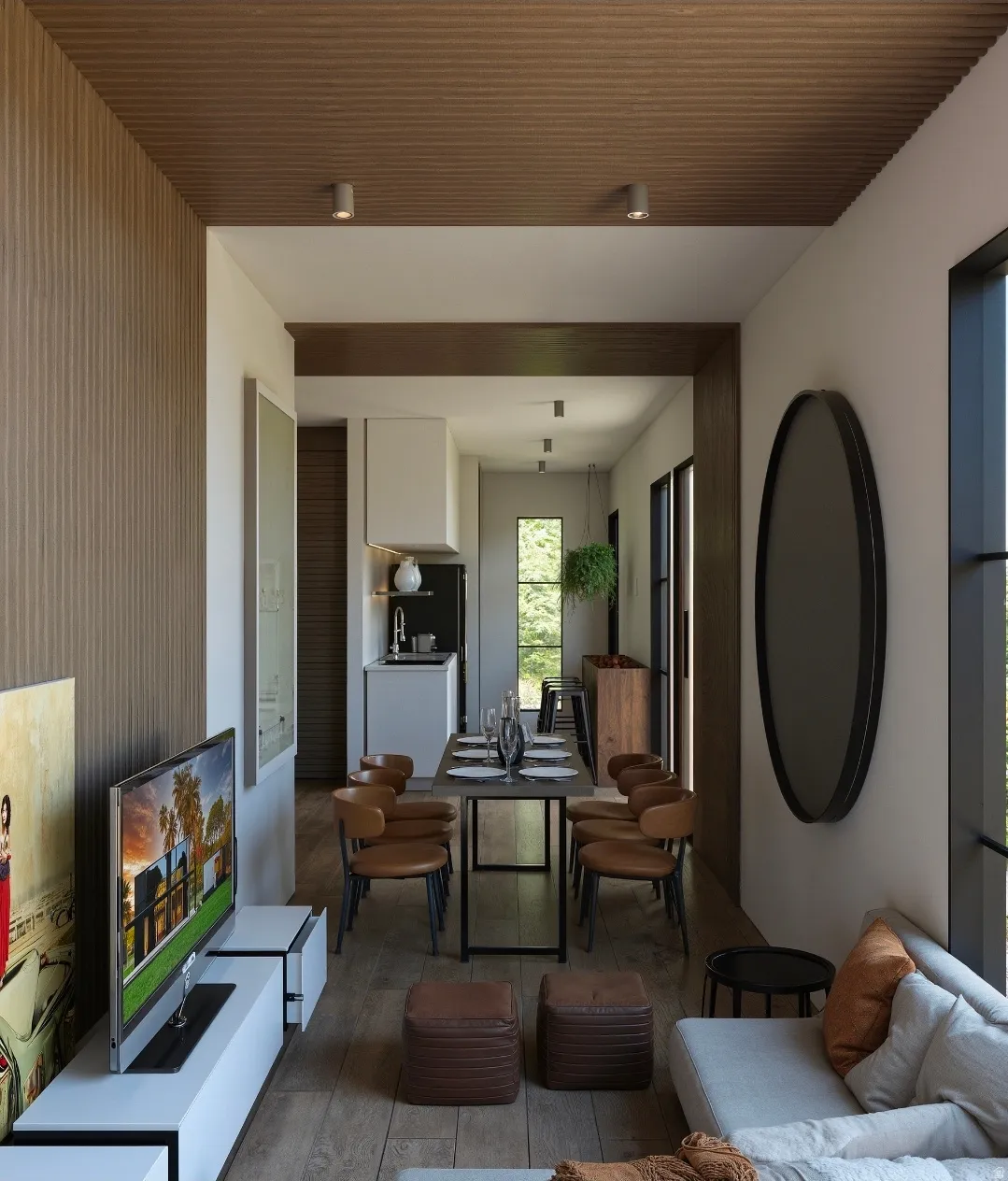 View of living room