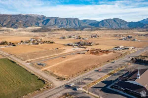 View of rural area with a mountain backdrop