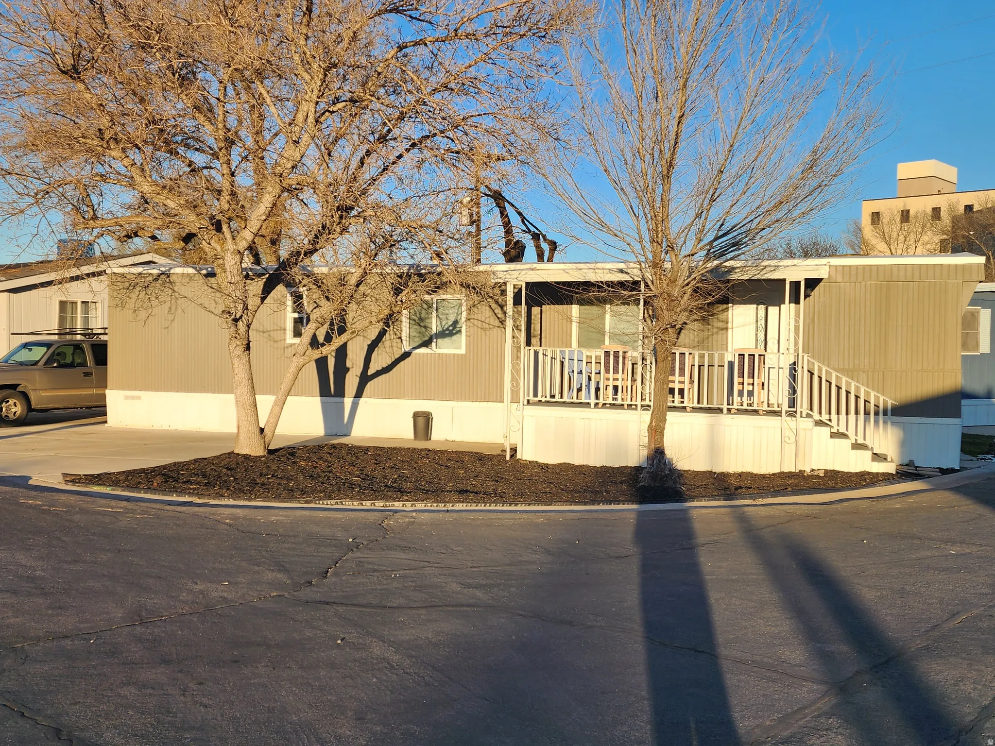 View of manufactured / mobile home