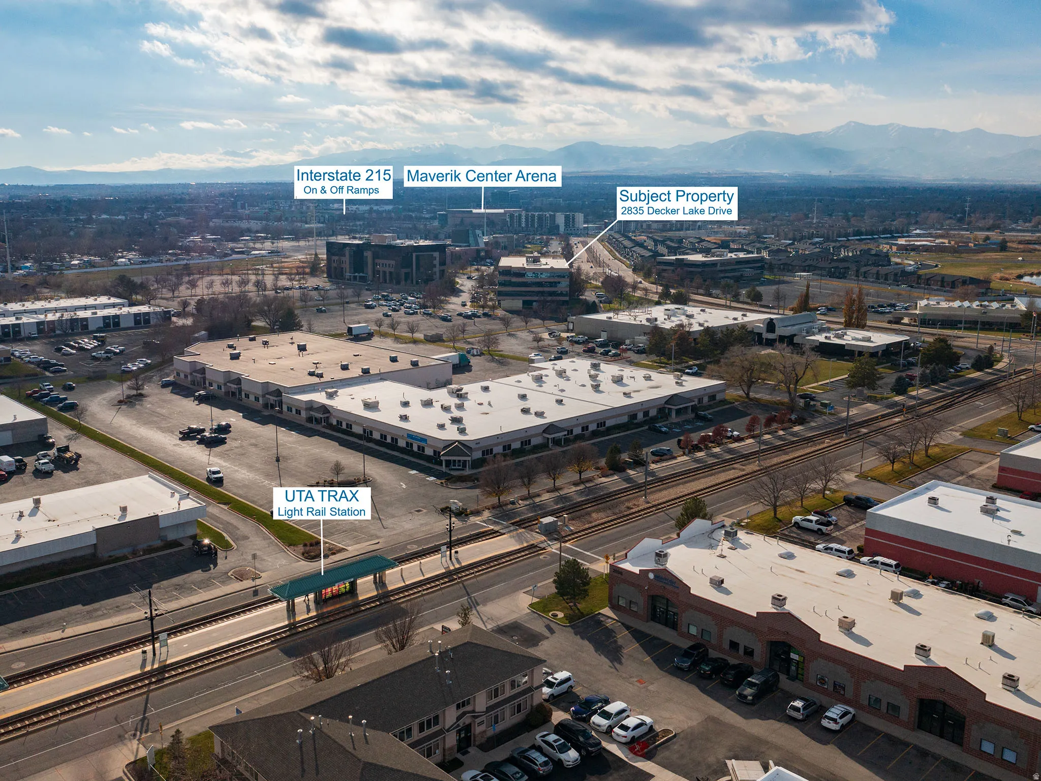 Bird's eye view of mountains