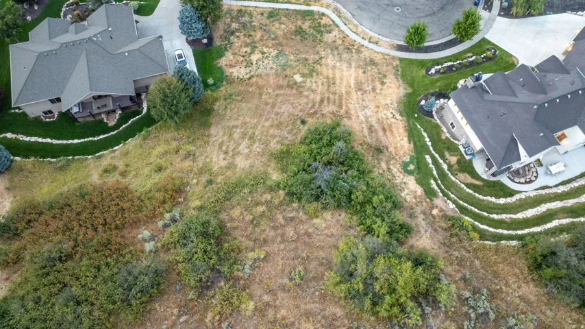 Aerial view of property's location