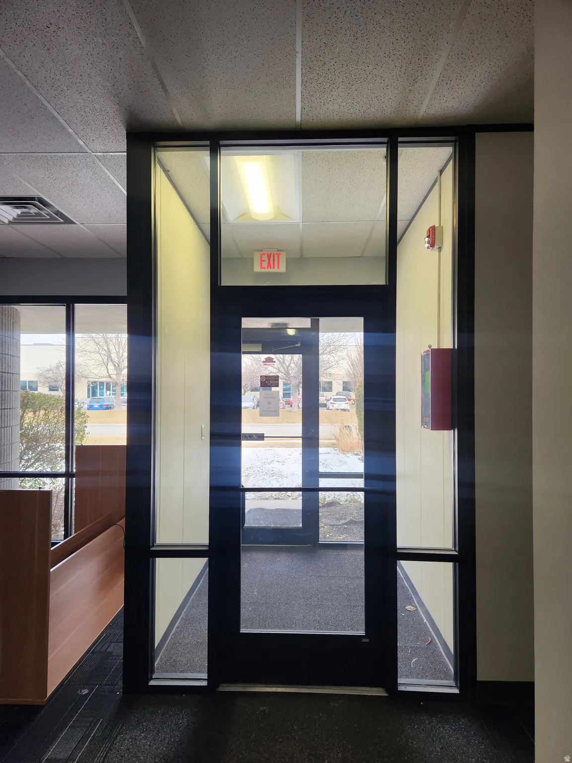 Private entrance to property