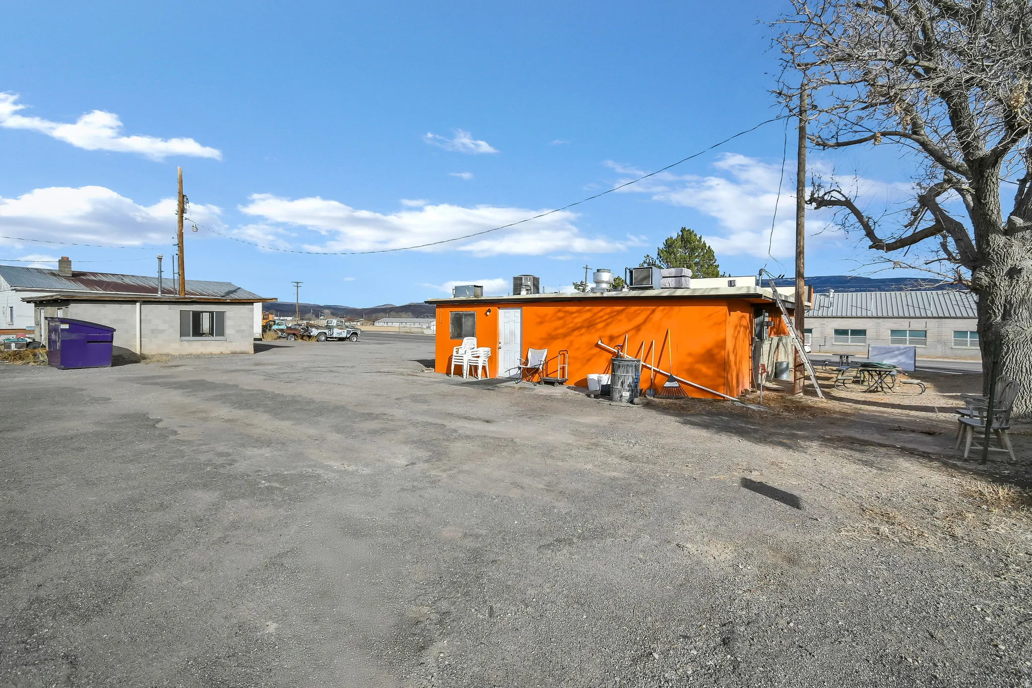 View of outdoor structure