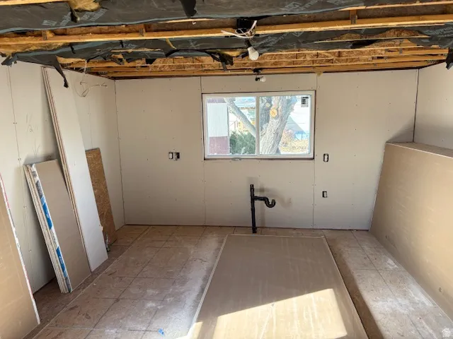 View of washroom