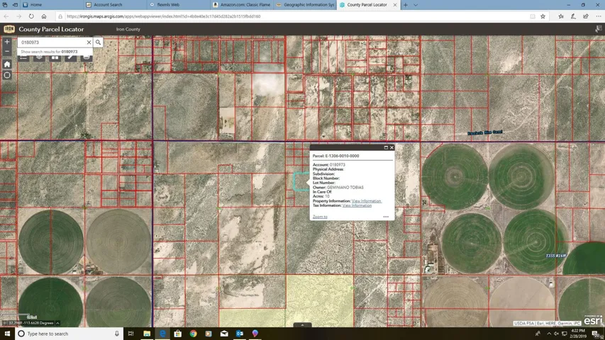 Map of property location featuring property boundaries highlighted