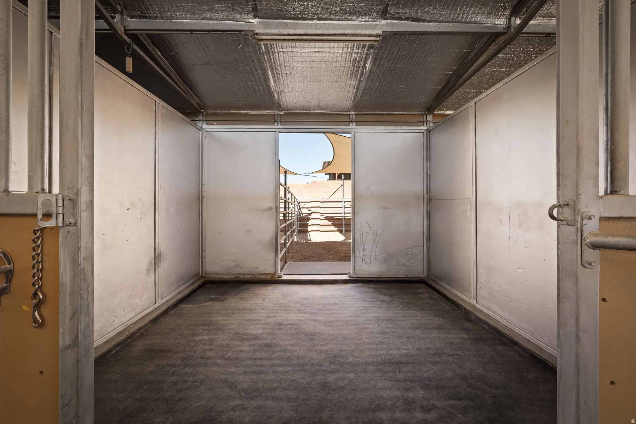 view of stable