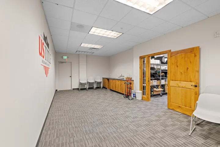 Misc room with a drop ceiling