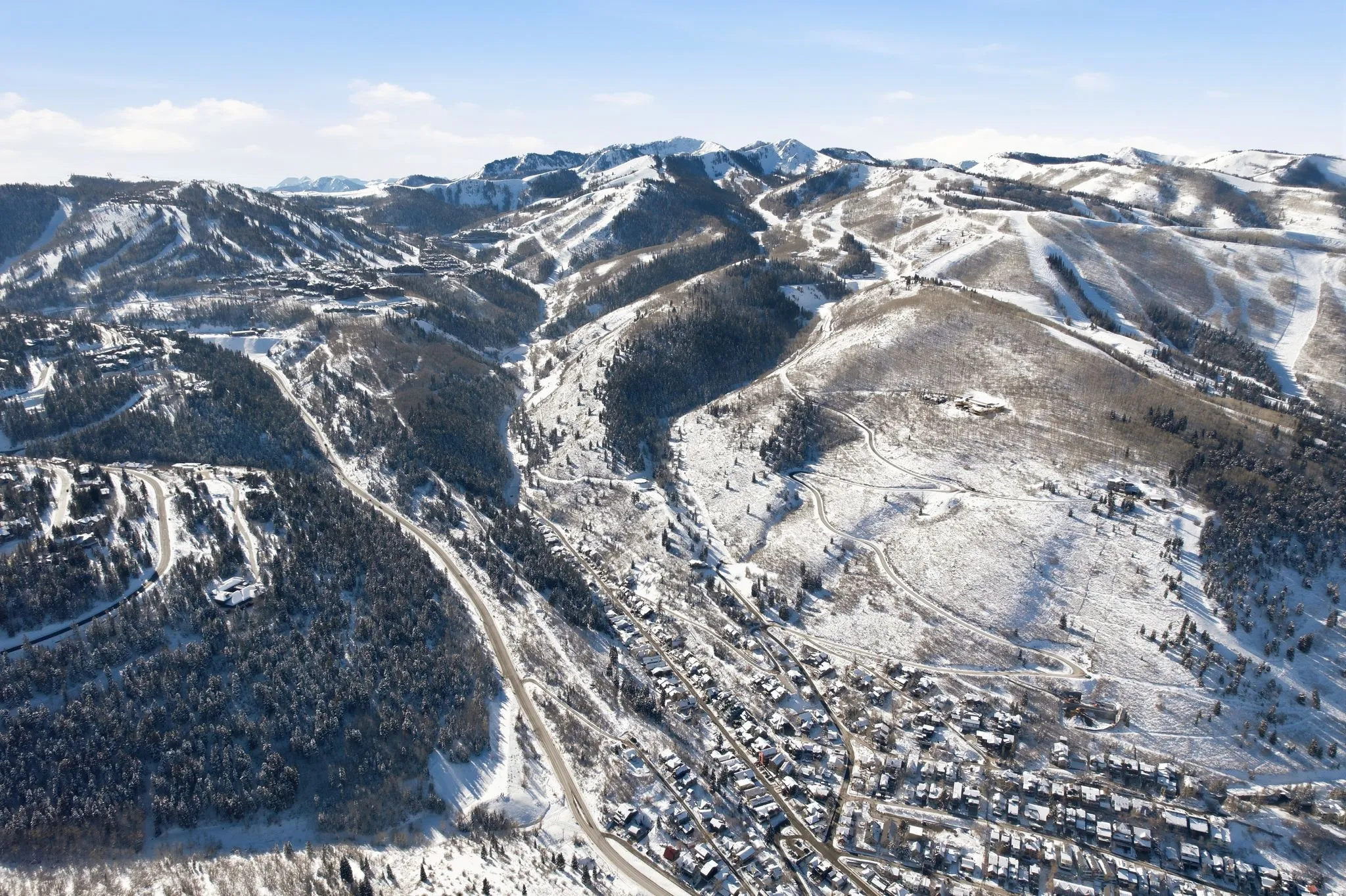 View of mountain background