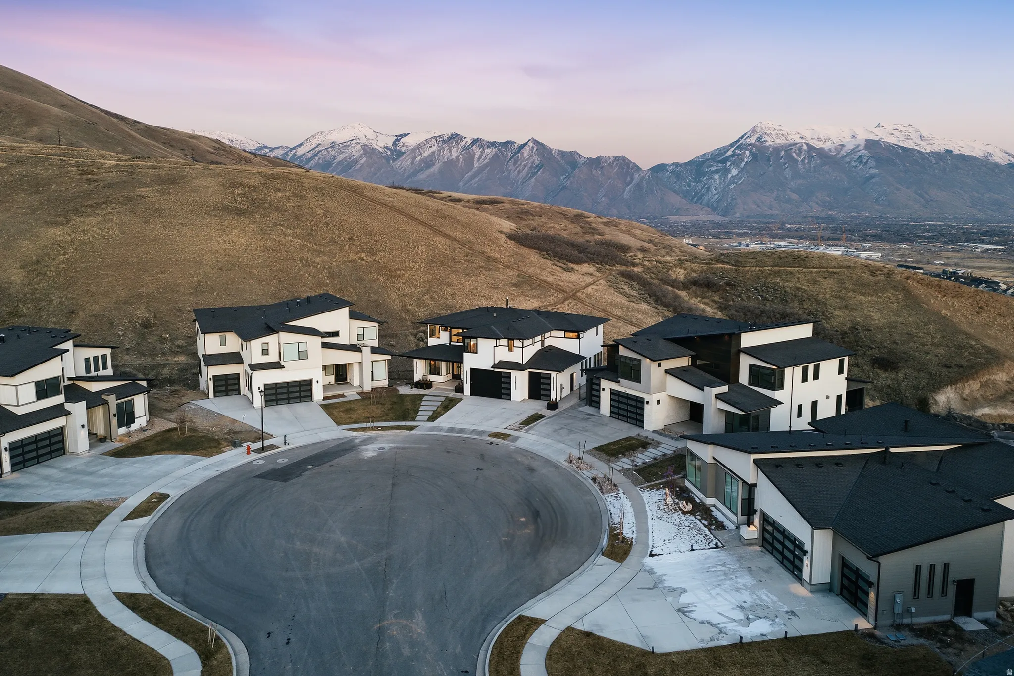 Backyard goes all the way up the hillside