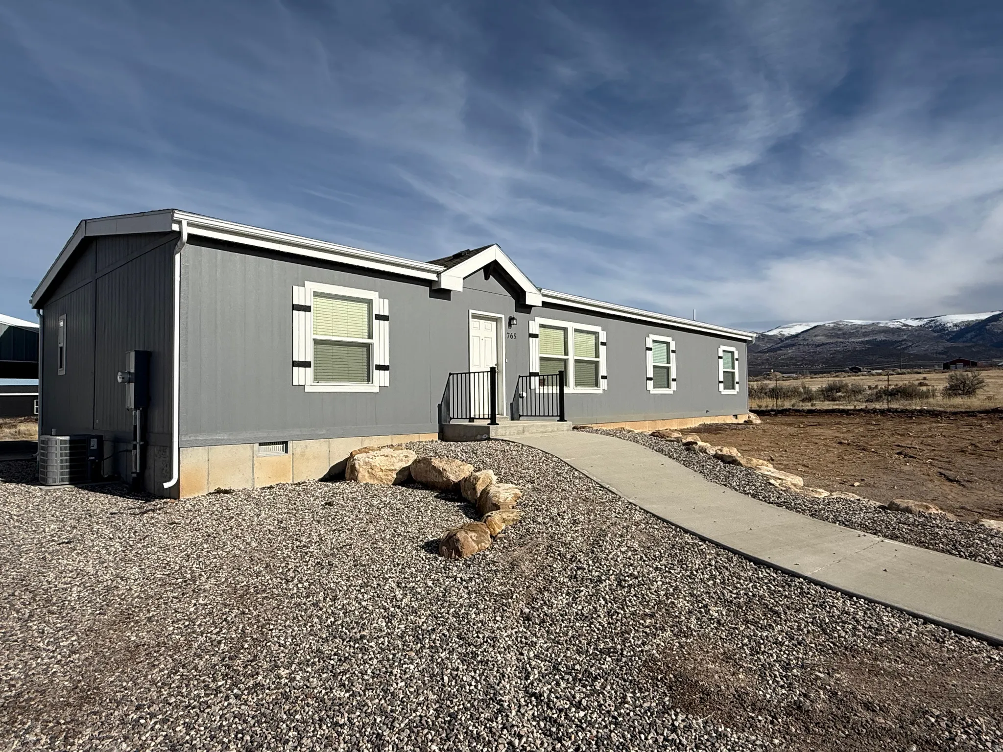 View of manufactured / mobile home