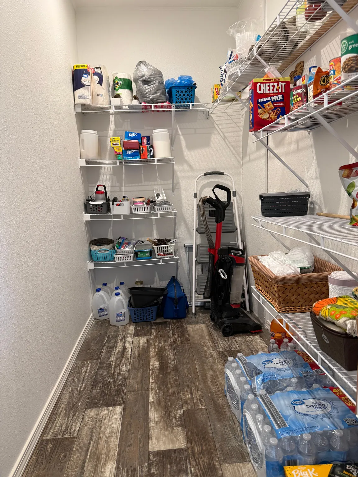 View of storage area