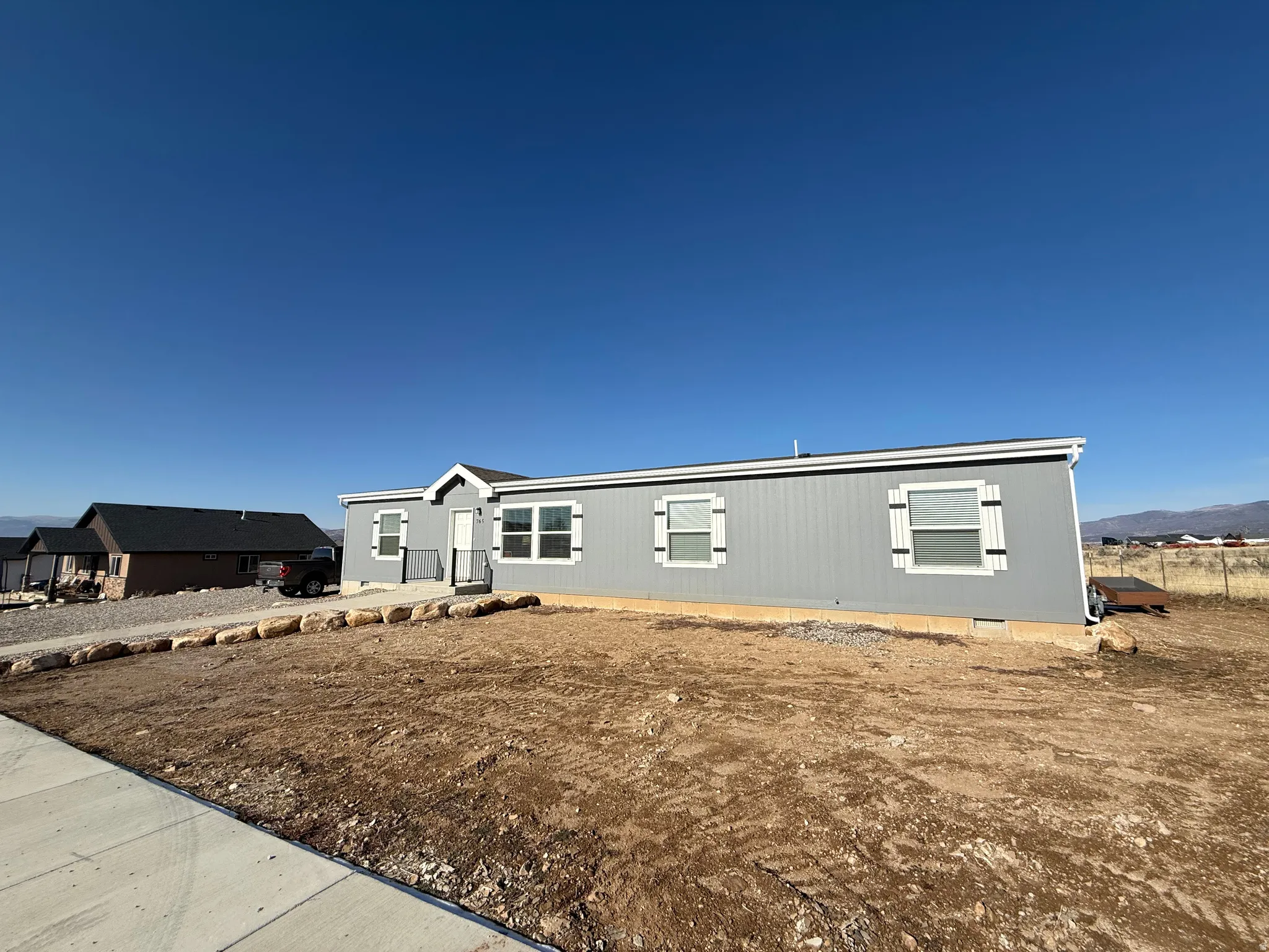 Manufactured / mobile home with crawl space