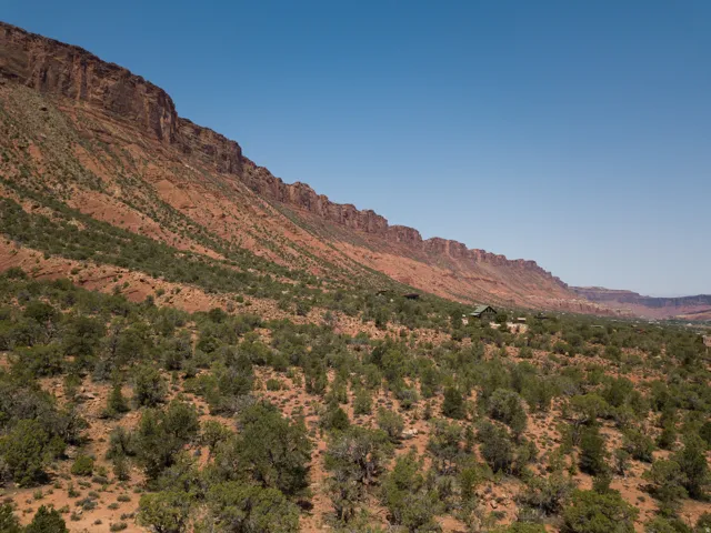 View of mountain backdrop