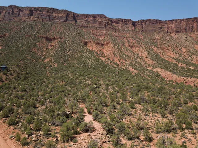 View of mountain backdrop