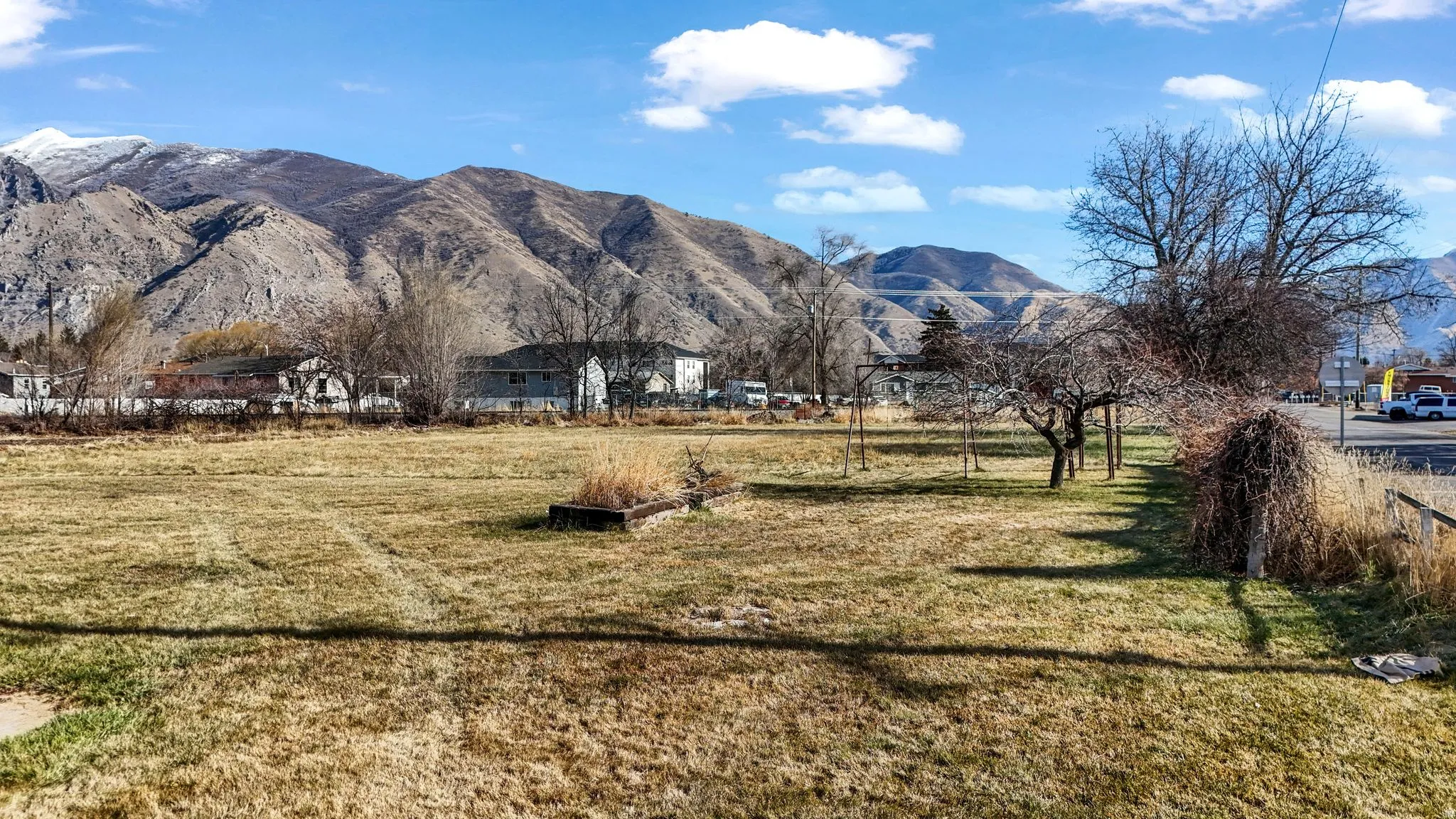 View of mountain background