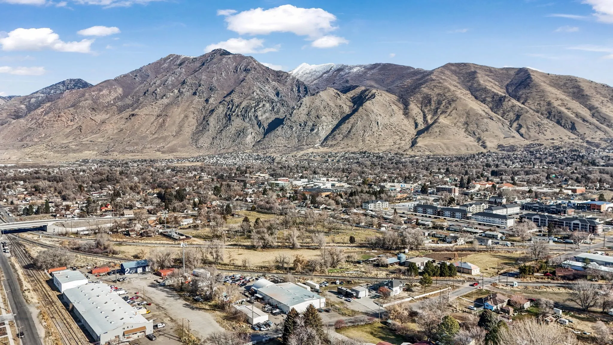 View of mountain backdrop