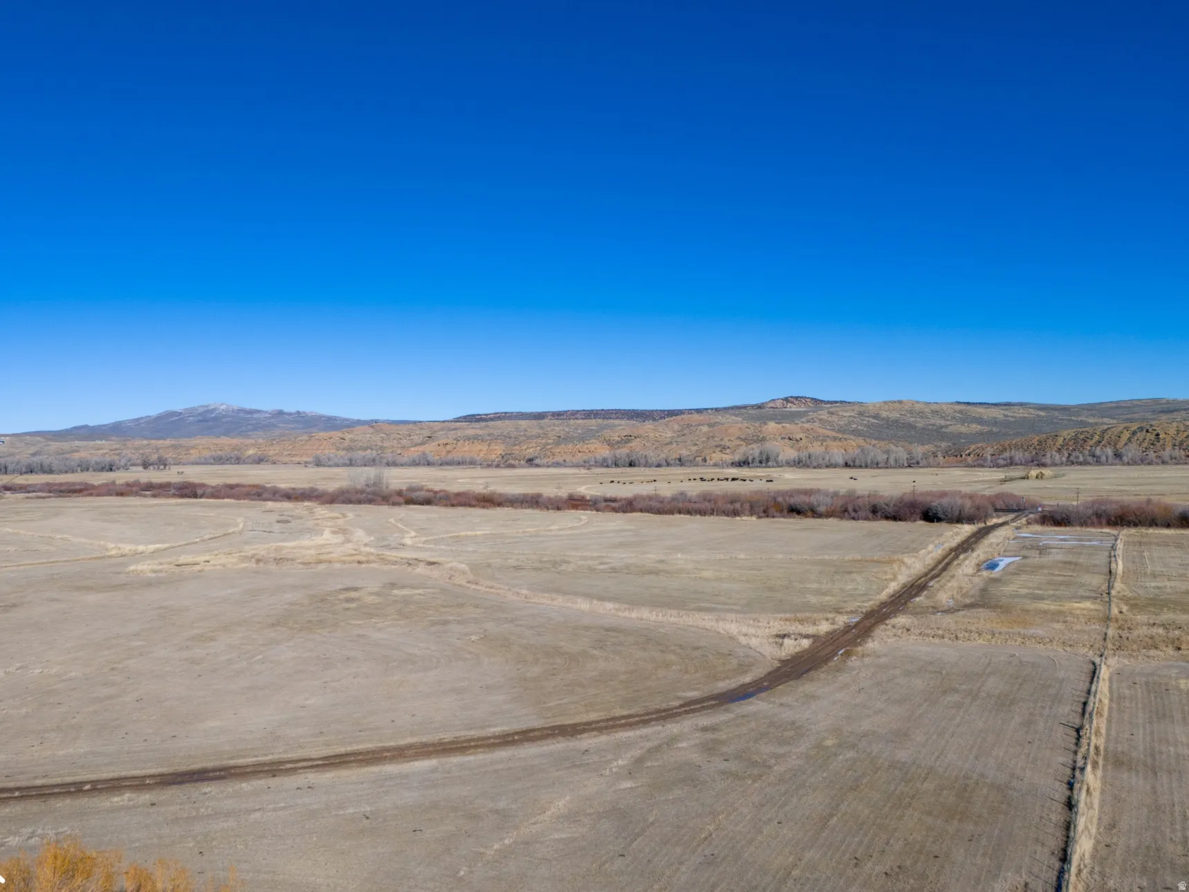 Mountain view featuring rural landscape