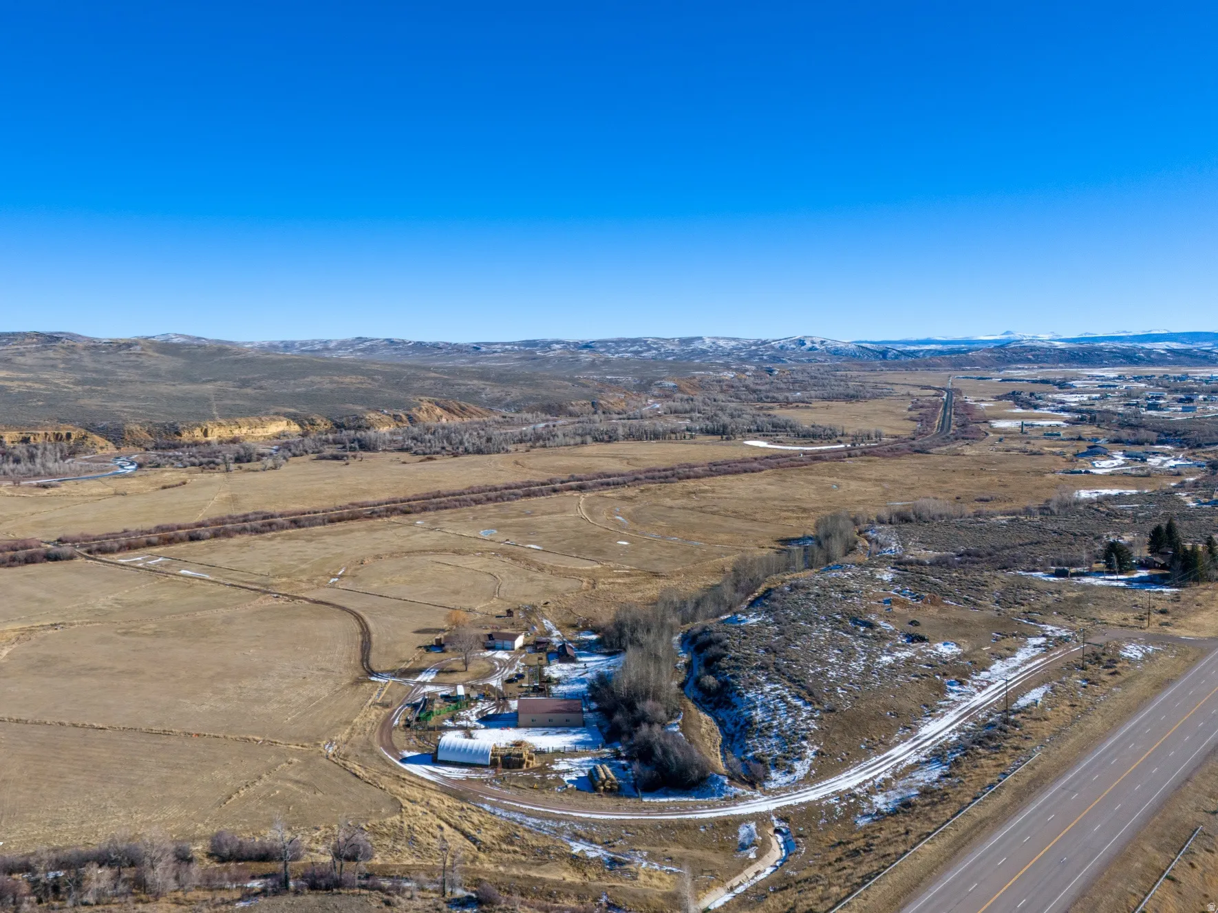 View of rural area featuring mountains