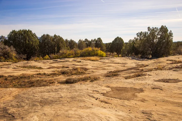 View of undeveloped land with rural landscape