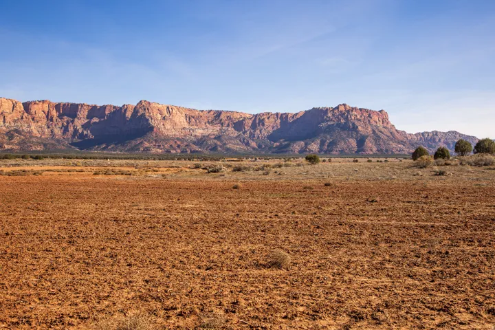 View of mountain background