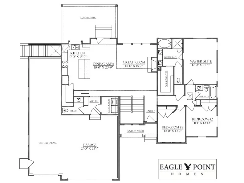 View of home floor plan