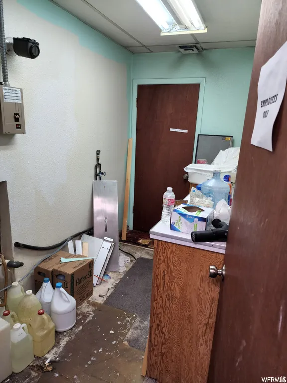 Half bath with vanity