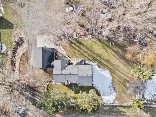 Aerial view of property and surrounding area