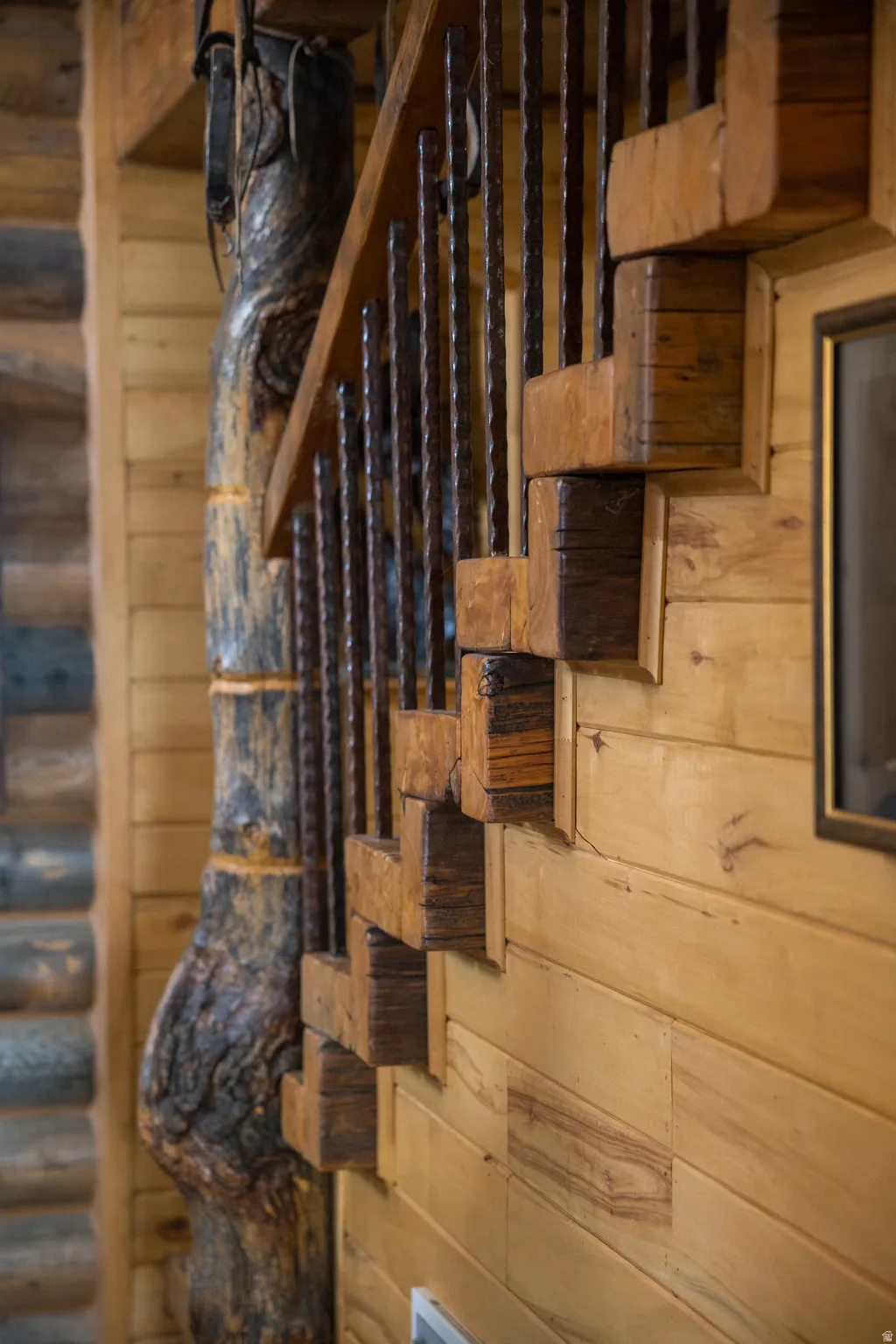 View of stairway