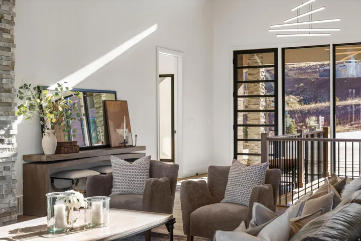 View of living room