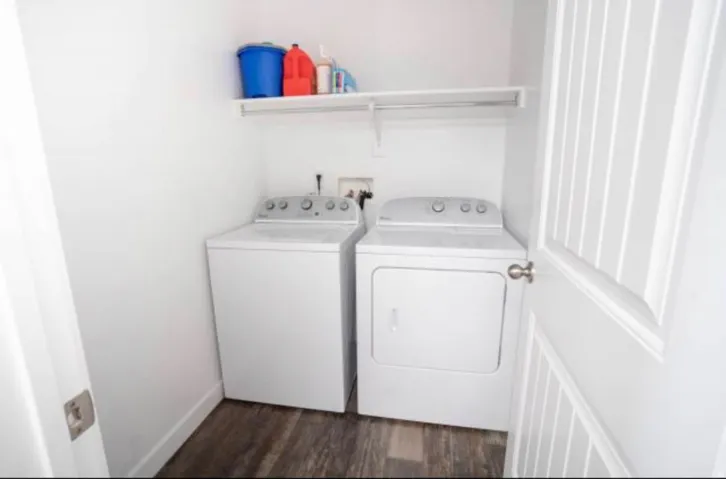Upstairs Laundry room